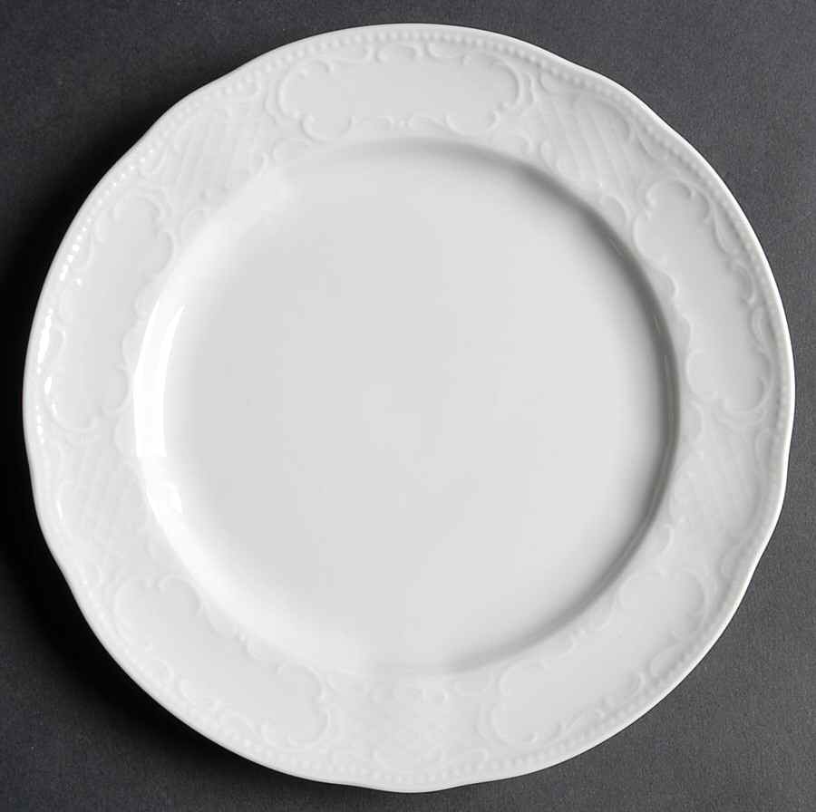 Vienna White Salad Plate by Seltmann-1
