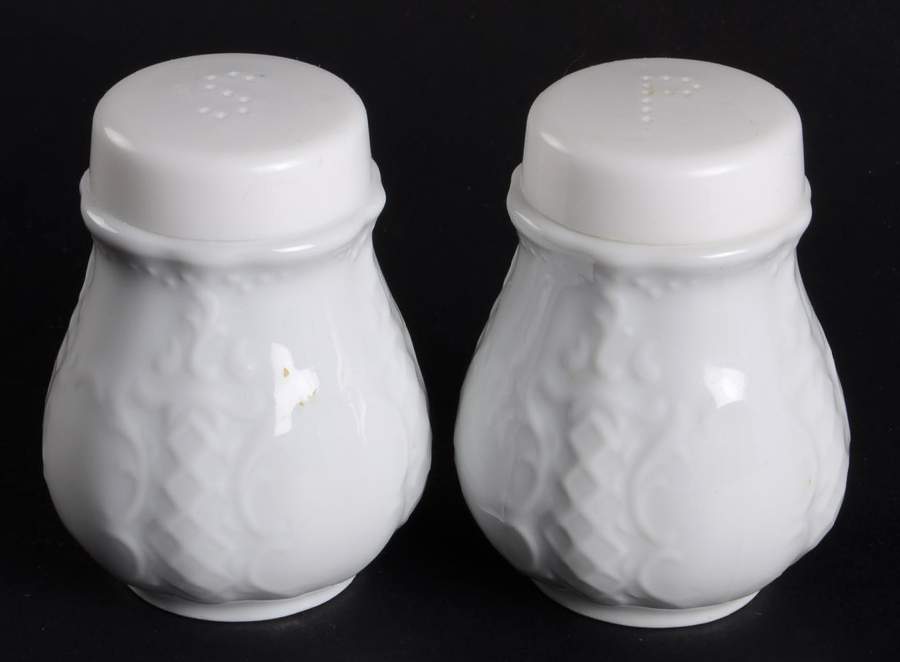 Vienna White Salt & Pepper Set by Seltmann-1