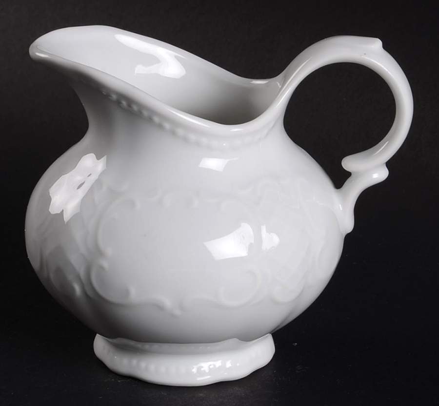 Vienna White Creamer by Seltmann-1