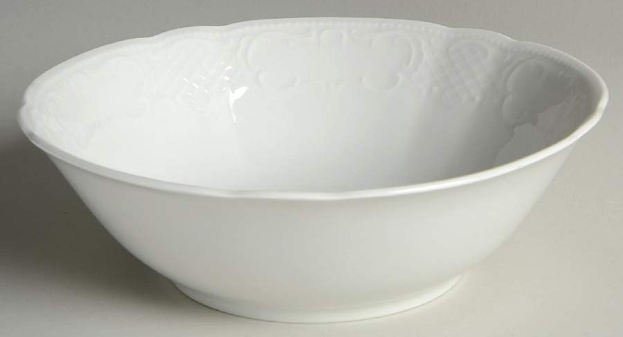 Vienna White 9" Round Vegetable Bowl by Seltmann-1