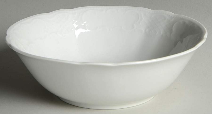 Vienna White 8" Round Vegetable Bowl by Seltmann-1