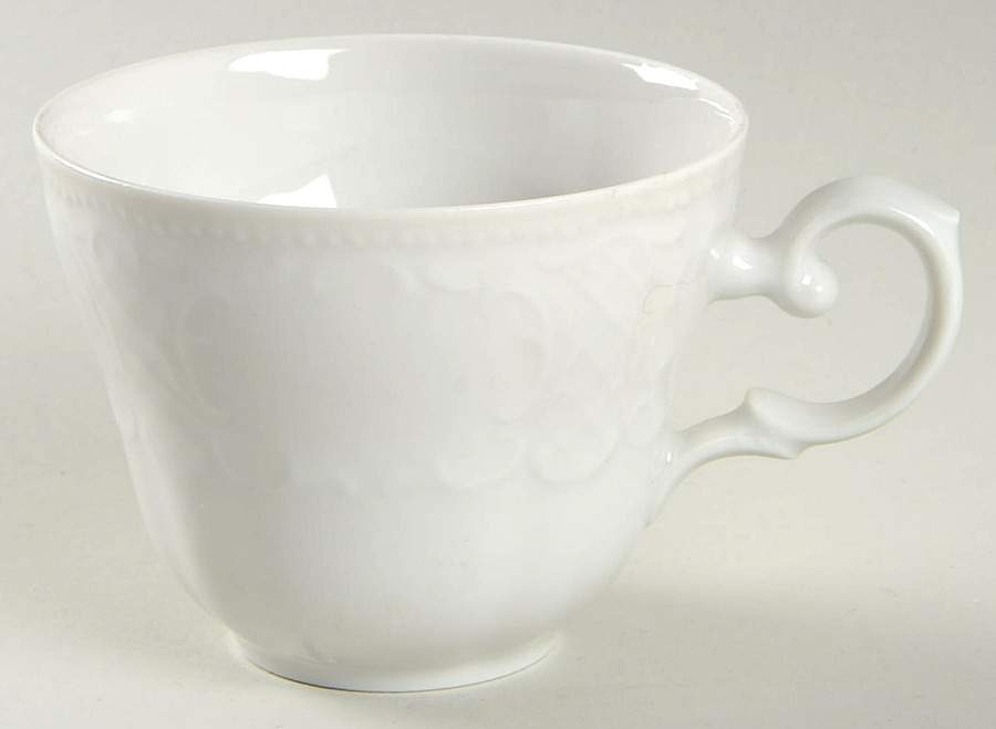 Vienna White Footed Cup by Seltmann-1