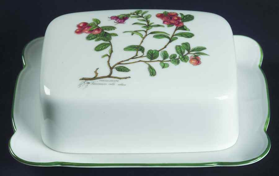 Waldbeere Rectangular Covered Butter by Seltmann-1