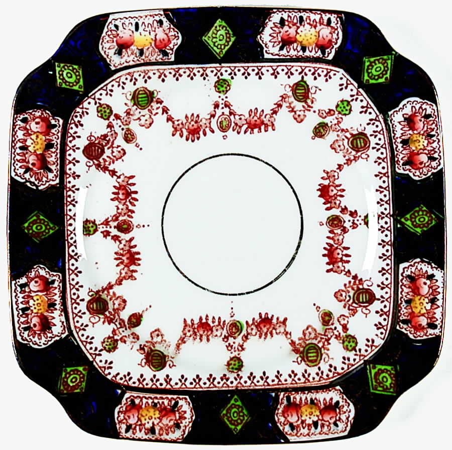 2586 Square Bread & Butter Plate by St Michael-1