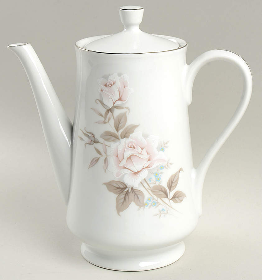 April Rose Coffee Pot & Lid by Sandalwood-1