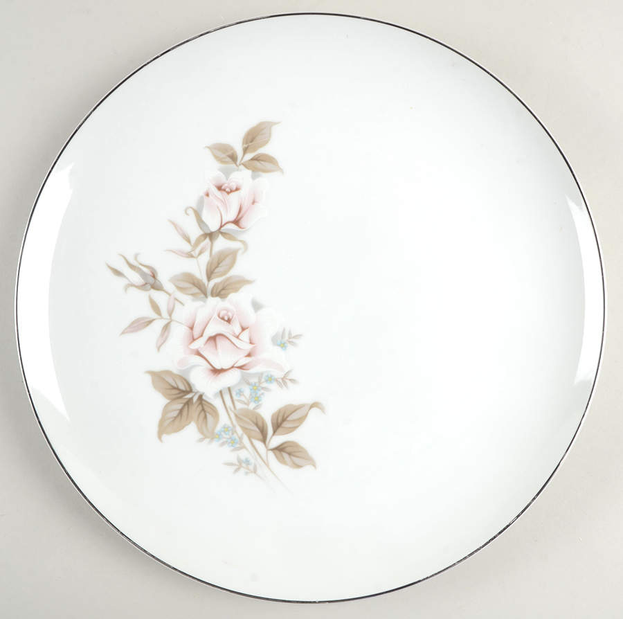 April Rose 12" Chop Plate (Round Platter) by Sandalwood-1