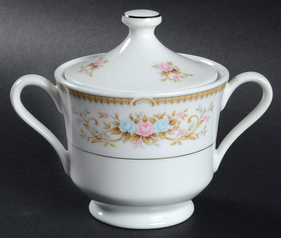 Camelot Sugar Bowl & Lid by Sandalwood-1