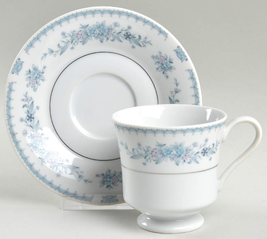 Harmony Footed Cup & Saucer Set by Sandalwood-1