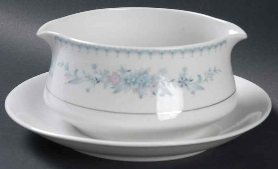Harmony Gravy Boat with Attached Underplate by Sandalwood-1