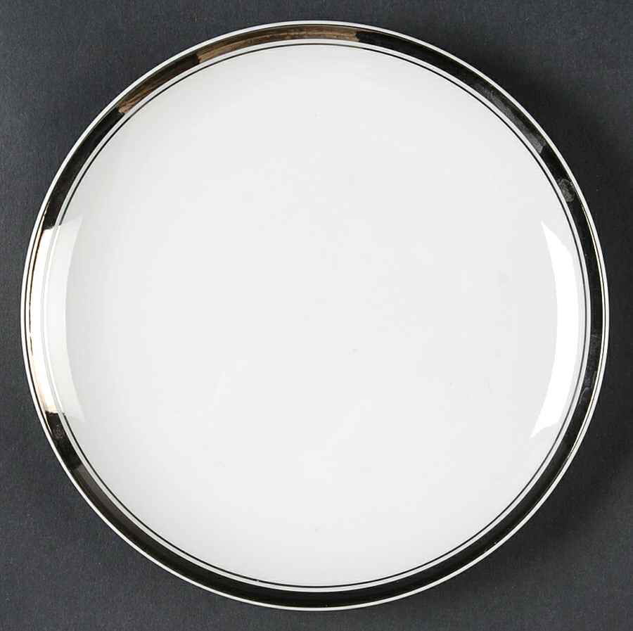 Tudor Black Bread & Butter Plate by Sandalwood-1