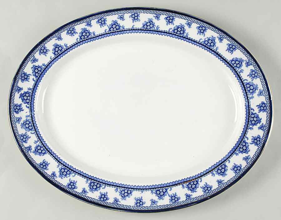 Torbrex 16" Oval Serving Platter by Stanley Pottery -1