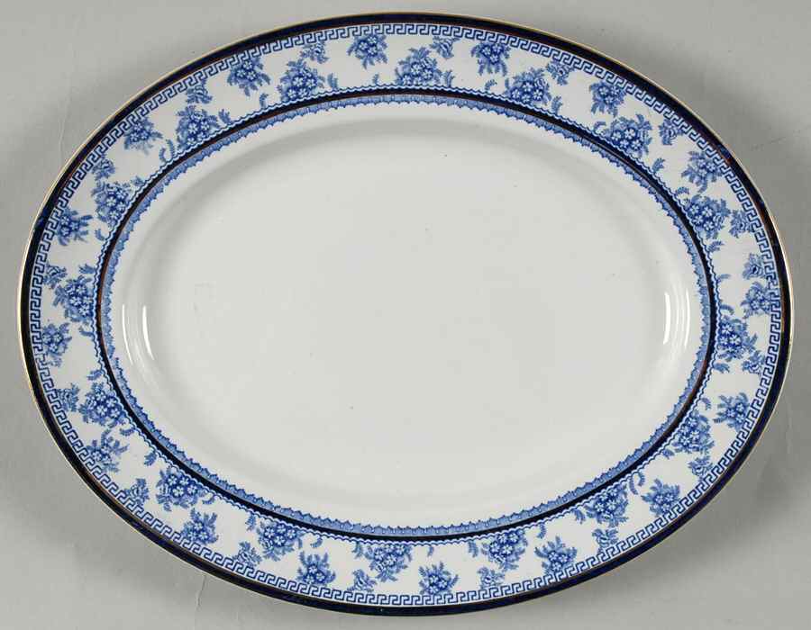 Torbrex 12" Oval Serving Platter by Stanley Pottery -1