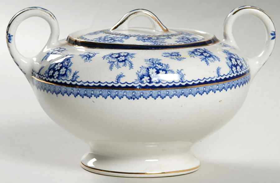 Torbrex Sugar Bowl & Lid by Stanley Pottery -1