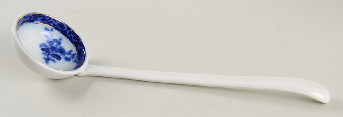 Touraine (Flow Blue) Tureen Ladle by Stanley Pottery -1