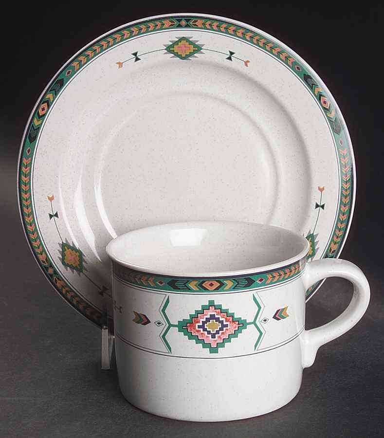 Adirondack Breakfast Cup & Saucer Set by Studio Nova-1