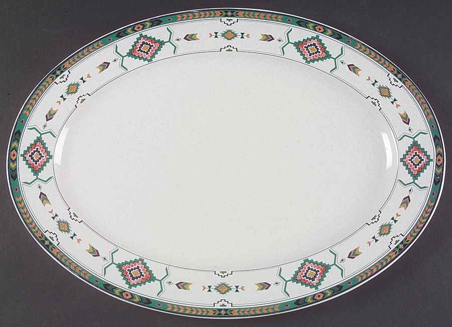 Adirondack 16" Oval Serving Platter by Studio Nova-1