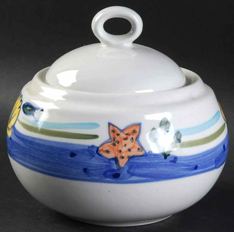 Aruba Sugar Bowl & Lid by Studio Nova-1