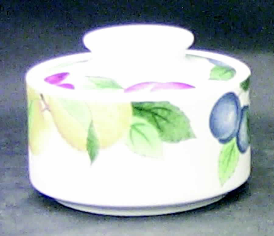 Autumn Jewels Sugar Bowl & Lid by Studio Nova-1