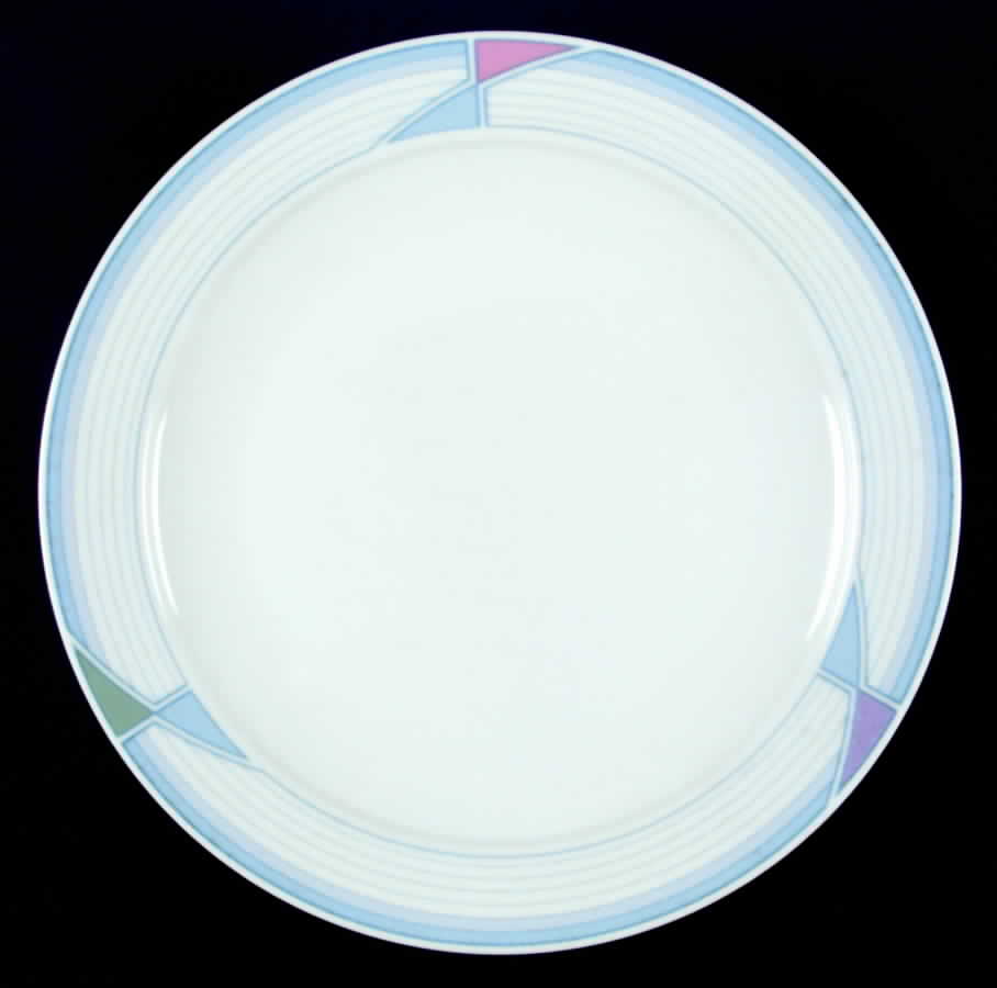 Avion Blue Dinner Plate by Studio Nova-1