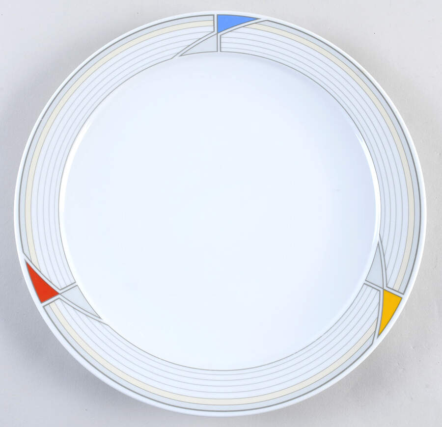 Avion Primary 12" Chop Plate (Round Platter) by Studio Nova-1
