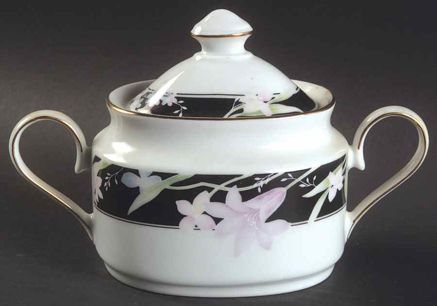 Balmoral Black Sugar Bowl & Lid by Studio Nova-1