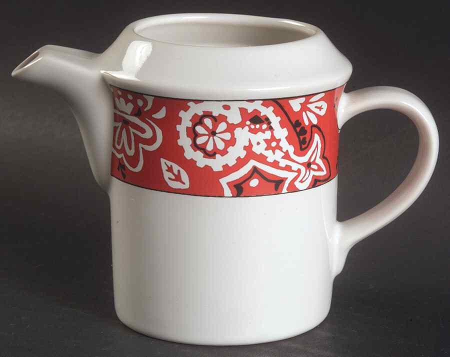 Bandana Red Creamer by Studio Nova-1