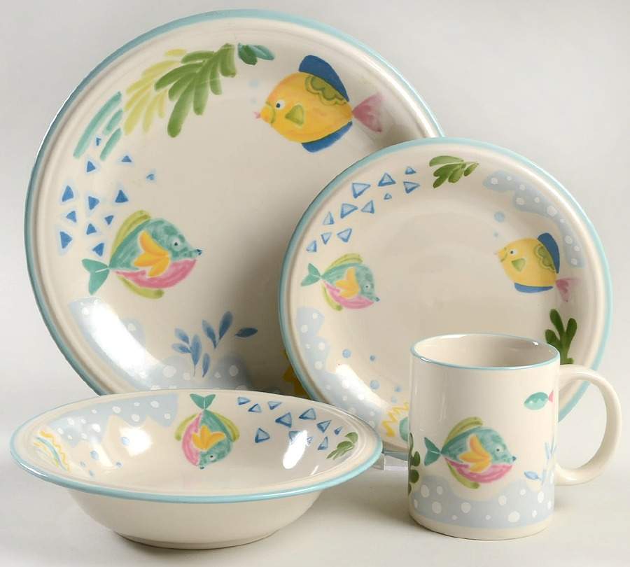 Barrier Reef 4 Piece Place Setting by Studio Nova-1
