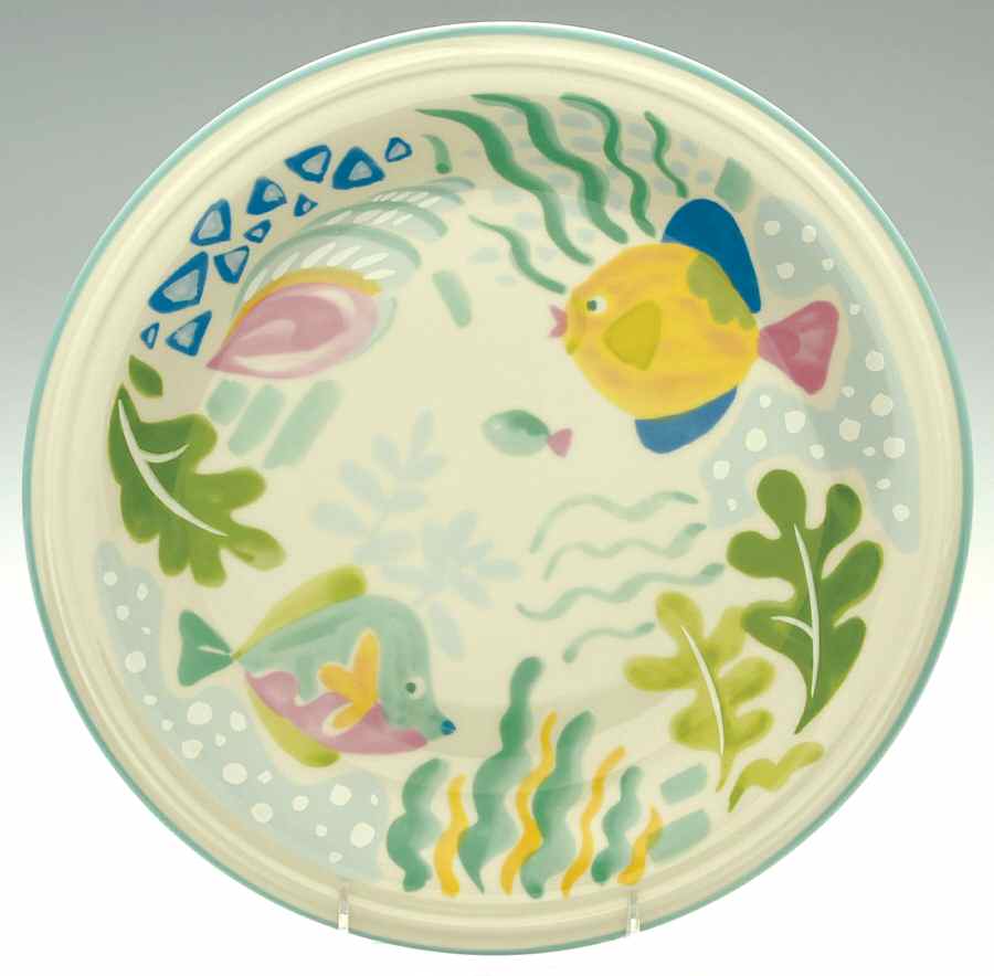 Barrier Reef 12" Chop Plate (Round Platter) by Studio Nova-1