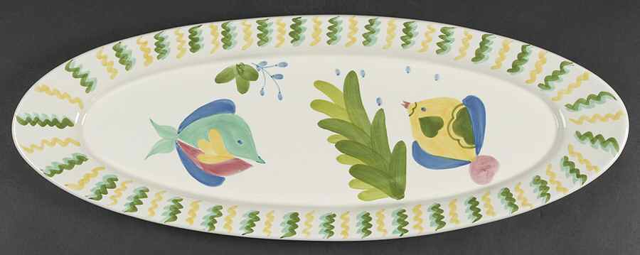 Barrier Reef 24" Fish Platter by Studio Nova-1