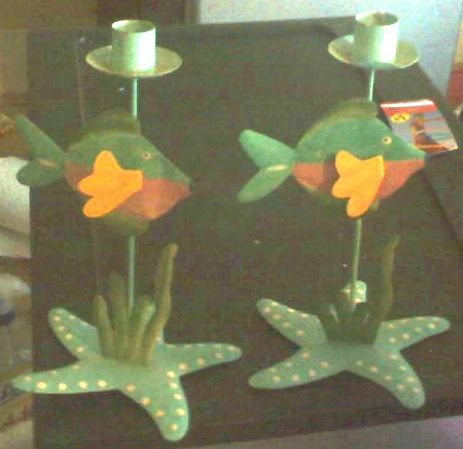 Barrier Reef 7" Candlestick by Studio Nova-1