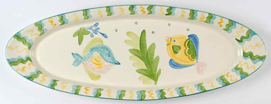 Barrier Reef 23" Fish Platter by Studio Nova-1