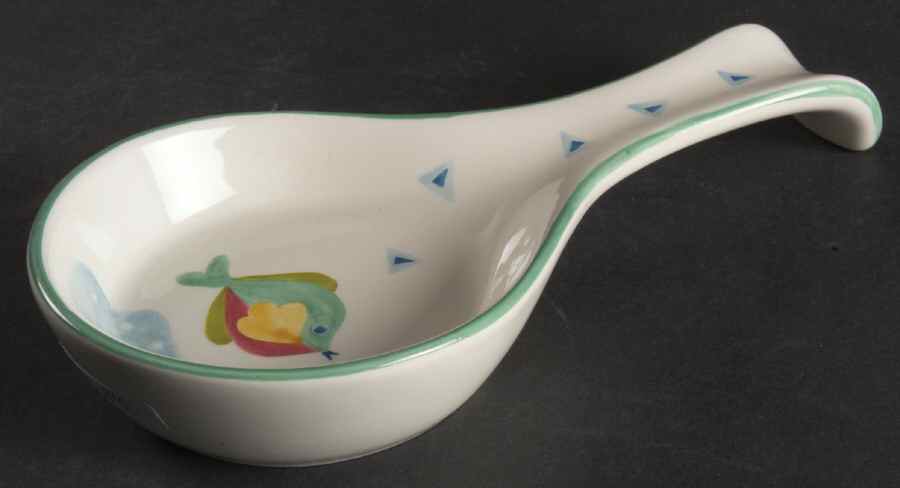 Barrier Reef Spoon Rest/Holder (Holds 1 Spoon) by Studio Nova-1