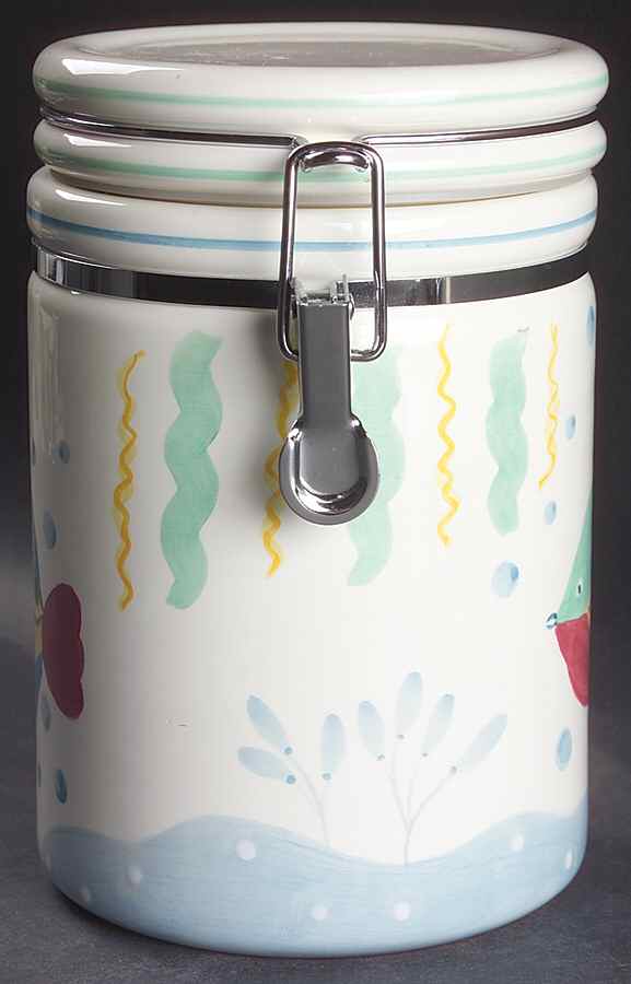 Barrier Reef 7" Storage Jar & Lid by Studio Nova-1