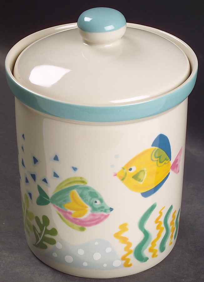 Barrier Reef Large Canister & Lid by Studio Nova-1