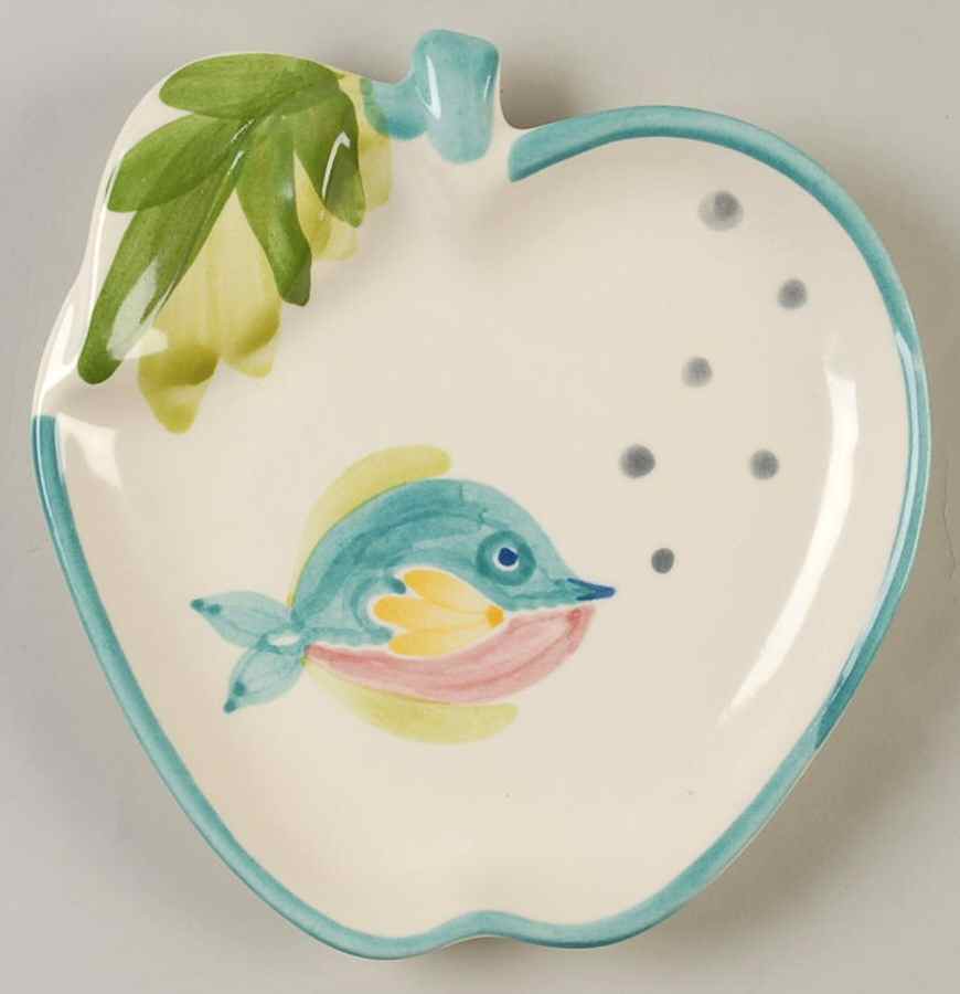 Barrier Reef 7" Apple Shaped Bowl by Studio Nova-1