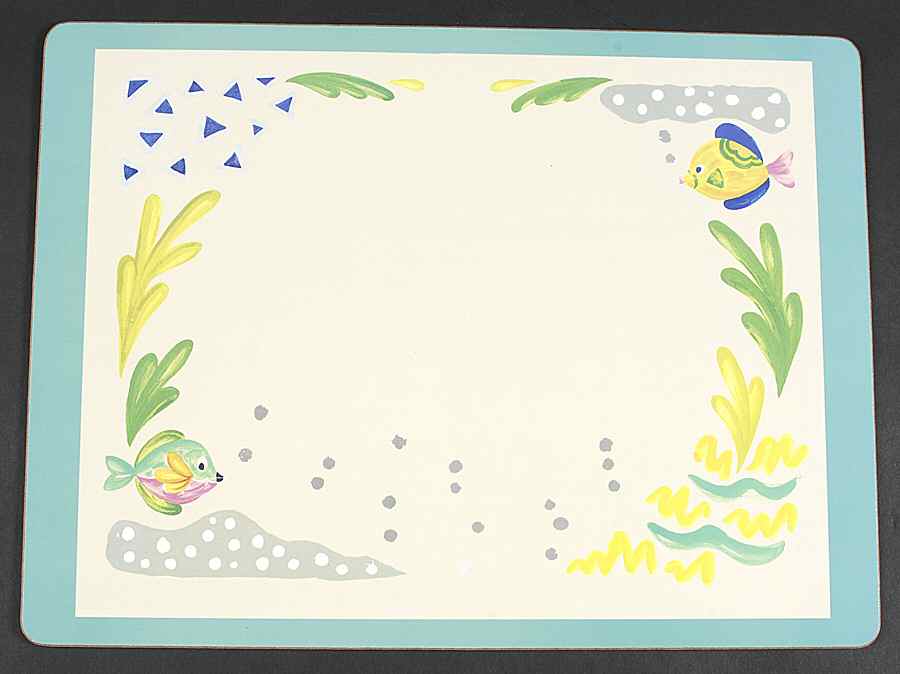 Barrier Reef Corkboard Placemat by Studio Nova-1