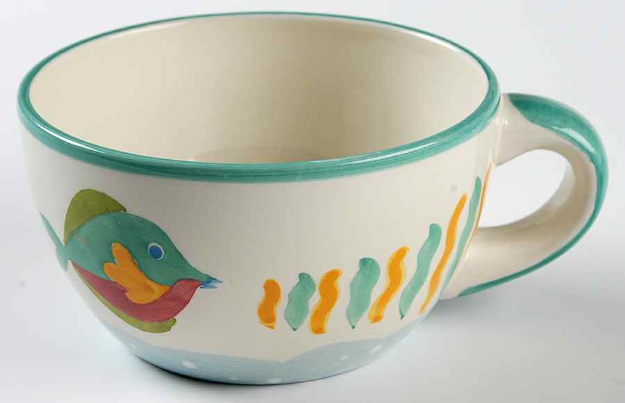 Barrier Reef Cup for Individual Teapot & Lid with Cup by Studio Nova-1