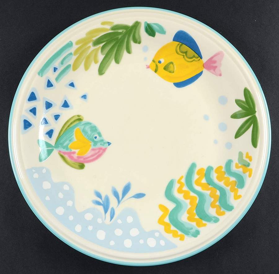 Barrier Reef 12" Chop Plate (Round Platter) by Studio Nova-1