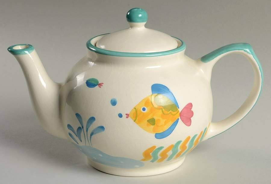 Barrier Reef Teapot & Lid by Studio Nova-1