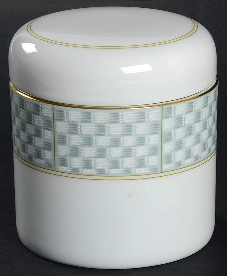 Basketry Sugar Bowl & Lid by Studio Nova-1