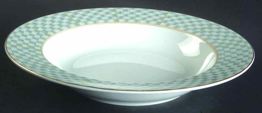 Basketry Large Rim Soup Bowl by Studio Nova-1