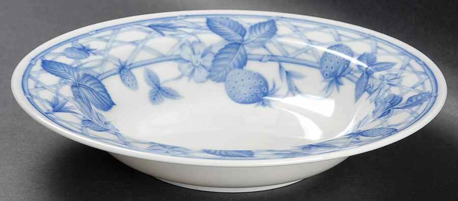 Berry Delight Rim Soup Bowl by Studio Nova-1