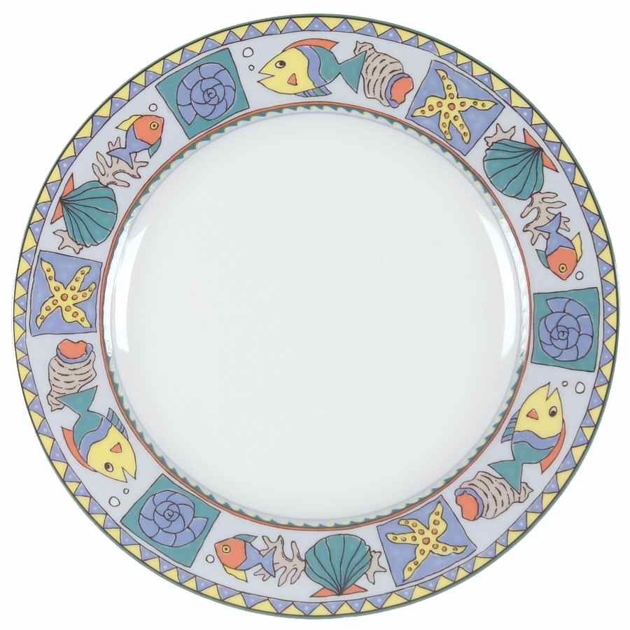 Beach Party Salad Plate by Studio Nova-1
