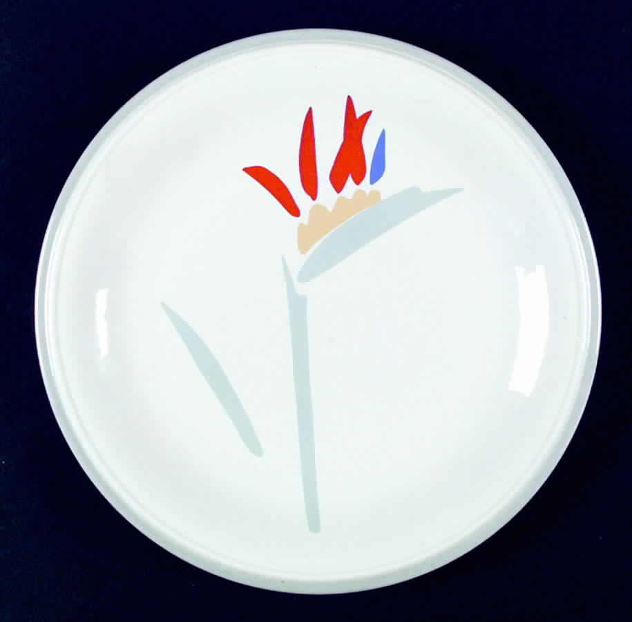 Bird of Paradise Dinner Plate by Studio Nova-1