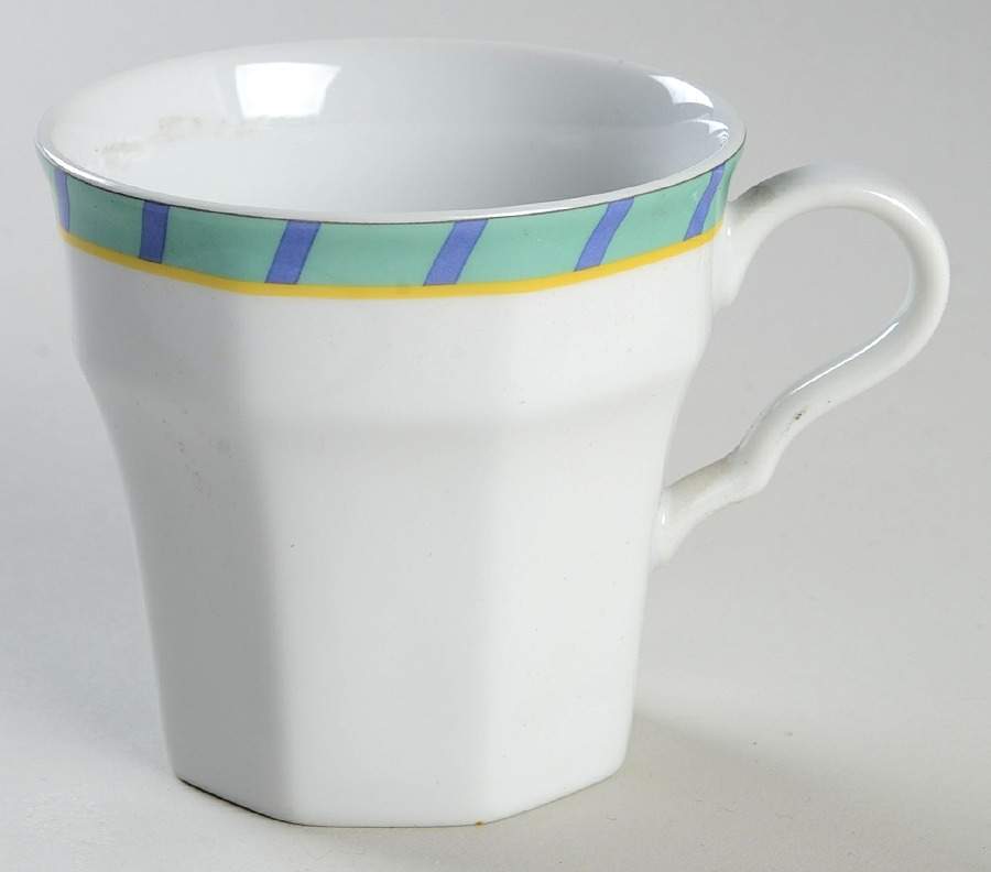Blue Lights Flat Cup by Studio Nova-1