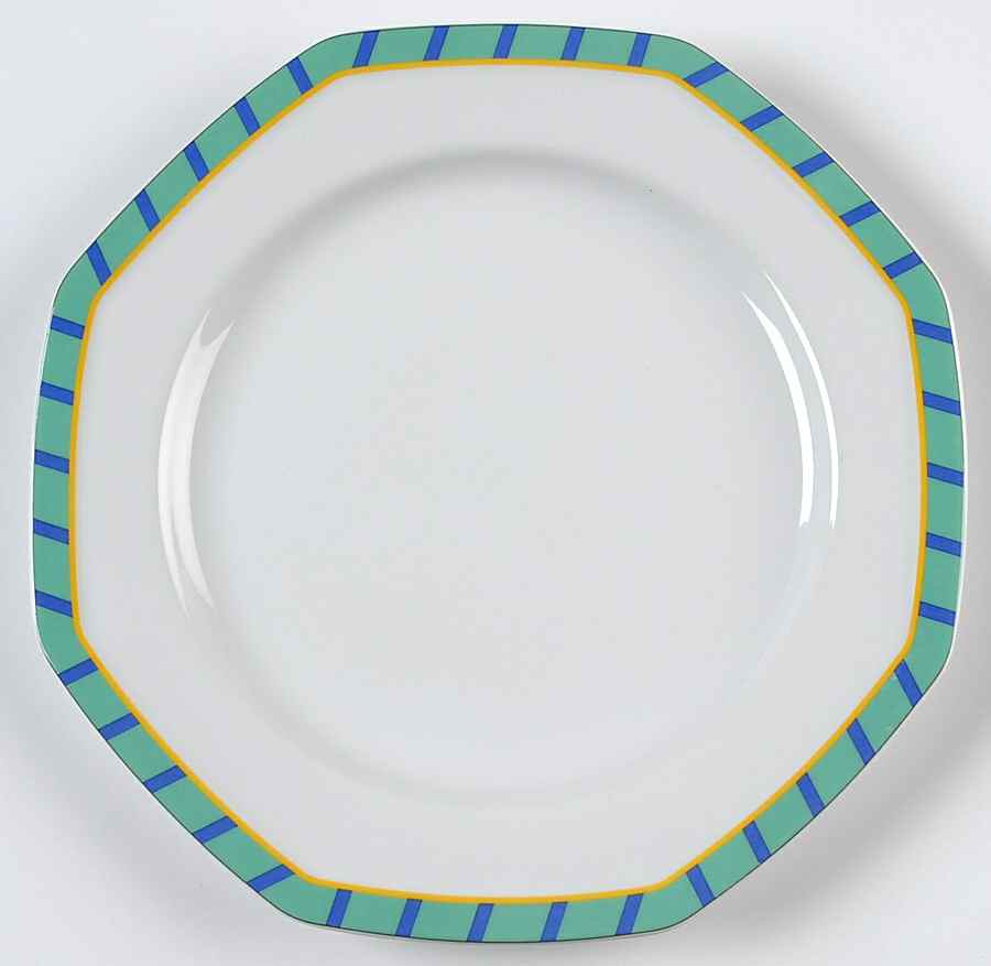 Blue Lights Salad Plate by Studio Nova-1