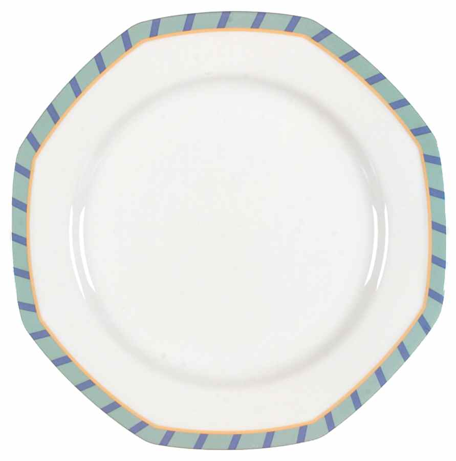 Blue Lights Dinner Plate by Studio Nova-1