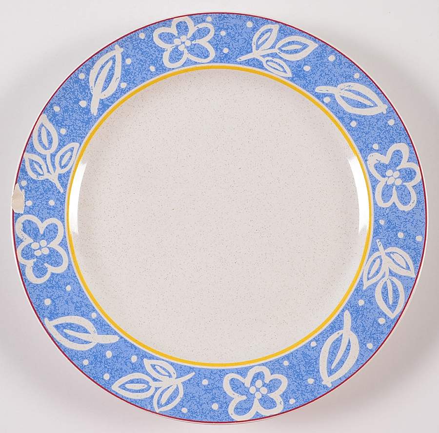 Block Print Salad Plate by Studio Nova-1