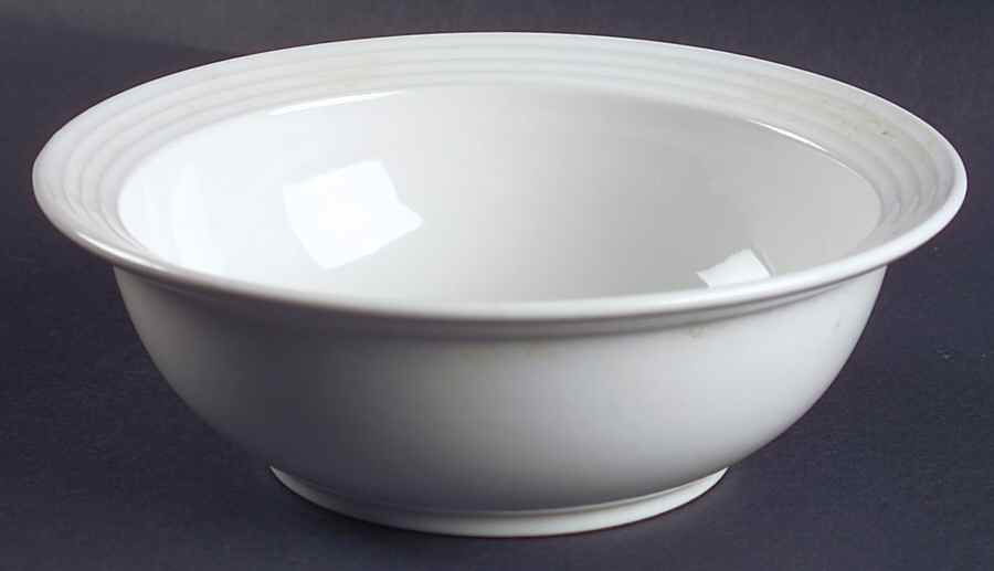 Bon Appetit White Soup/Cereal Bowl by Studio Nova-1