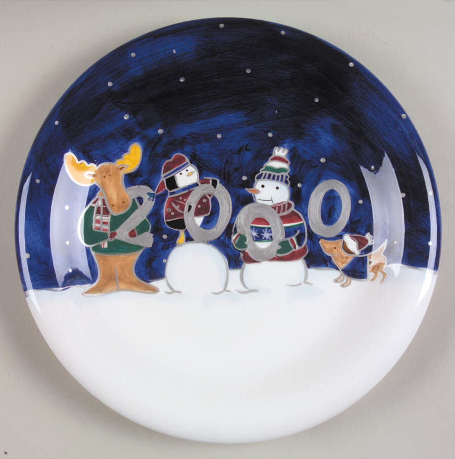 Christmas Dinner Plate by Studio Nova-1